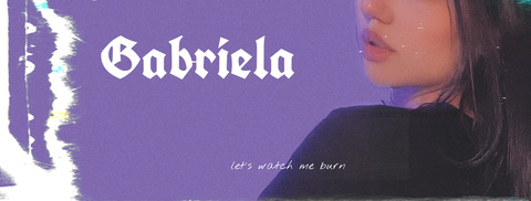 Gabriela 🖤 @g4briel4 cover picture