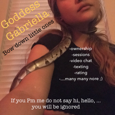 Gabriella @goddessgabriella cover picture