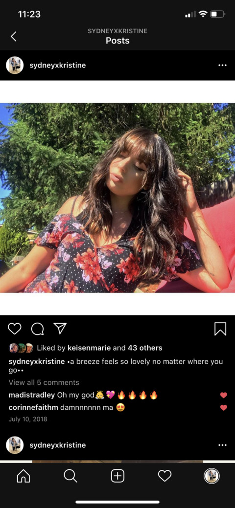 SydneyKL @kristinex cover picture