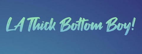 Thicka then a snicka @lathickbottomboy cover picture