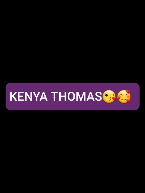 Kenya Thomas @miss_kenya_thomas cover picture