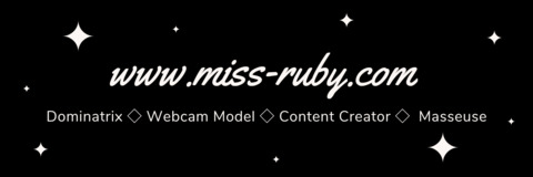 Miss Ruby @missrubyryder cover picture