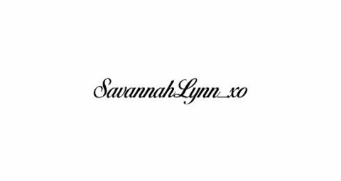 Savannah Lynn @savanahhlynn_xo cover picture