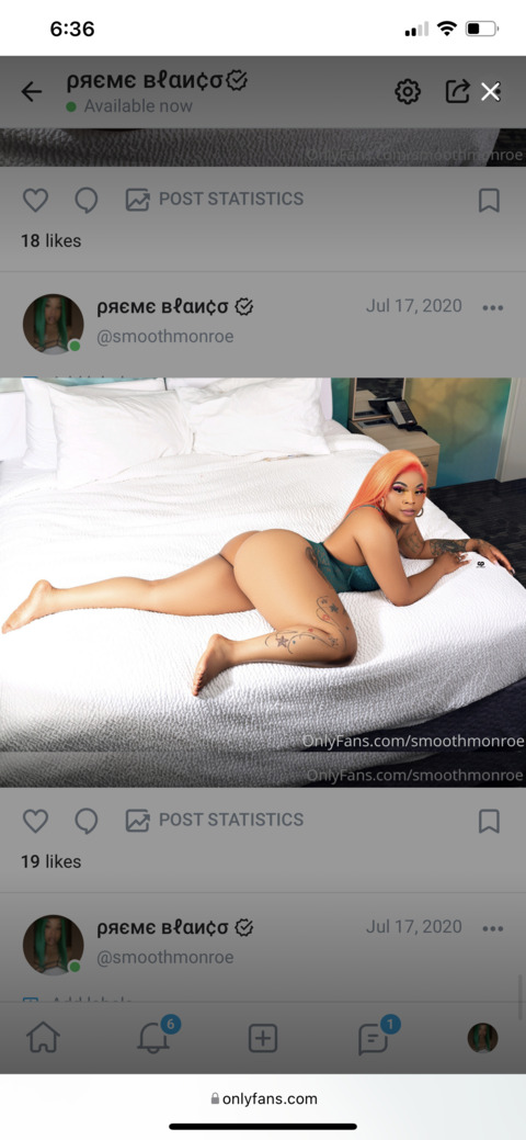 🌺ʙʟᴀɴᴄᴏ ɢᴏ ʙʀᴀᴢʏ🌺 @smoothmonroe cover picture